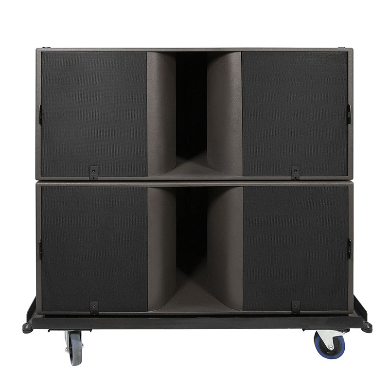 KS28 Çift 18 İnç Dj Super Bass Bar Subwoofer Hoparlör