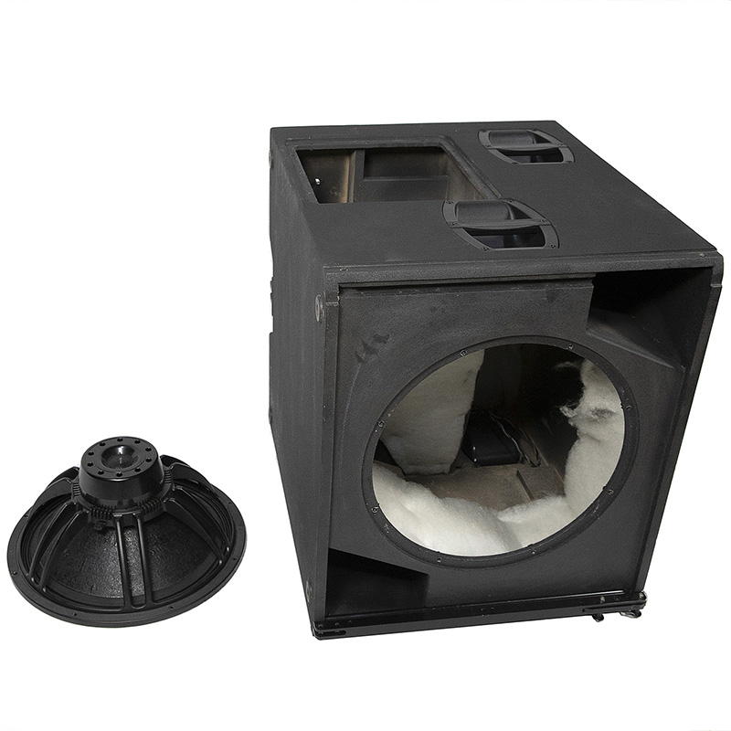 V8 Alt 18 İnç Düşük Frekanslı ses sistemi Subwoofer Hoparlör