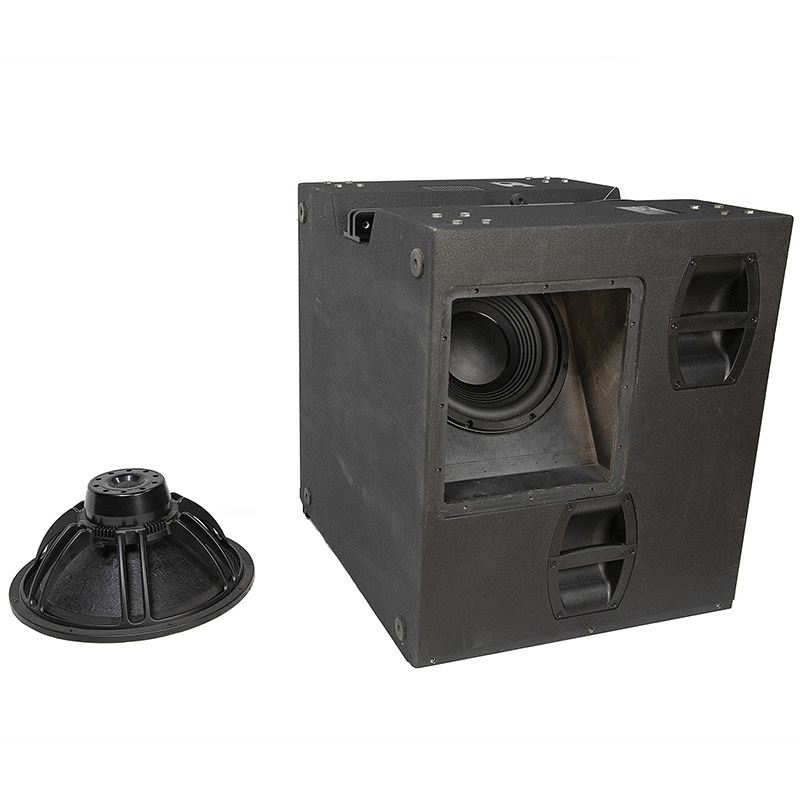 V8 Alt 18 İnç Düşük Frekanslı ses sistemi Subwoofer Hoparlör